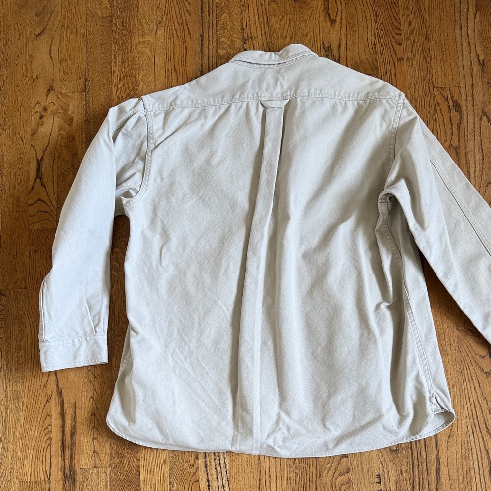 Filson Men's XL Khaki Heavy Weight Button-Up Shirt - Picture 5 of 5